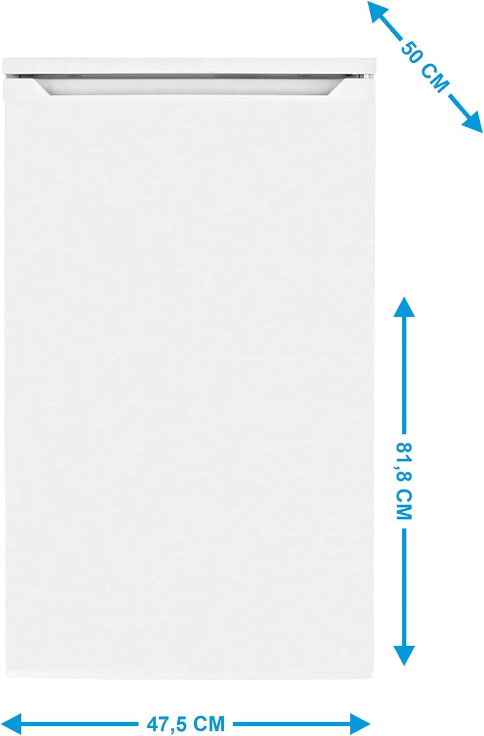 Beko FS166020 – Congelatore Verticale 65 L, Classe E, Bianco