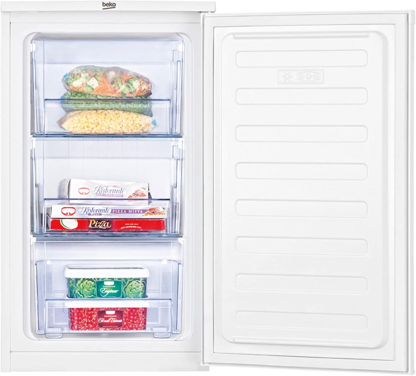 Beko FS166020 – Congelatore Verticale 65 L, Classe E, Bianco