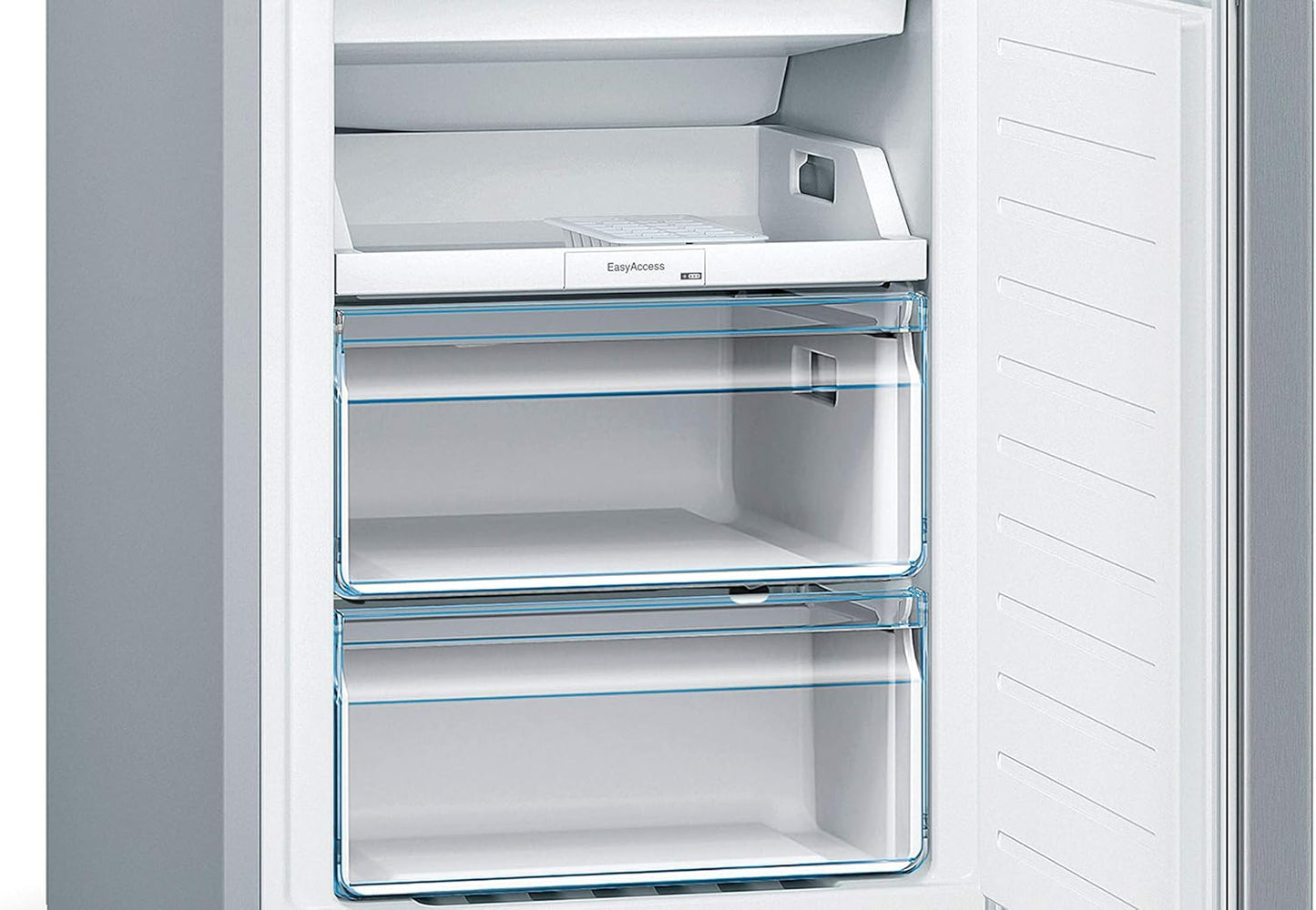 Bosch KGN36NLEA – Frigorifero Combinato Libera Installazione, Classe E, 305 L, Acciaio Inox
