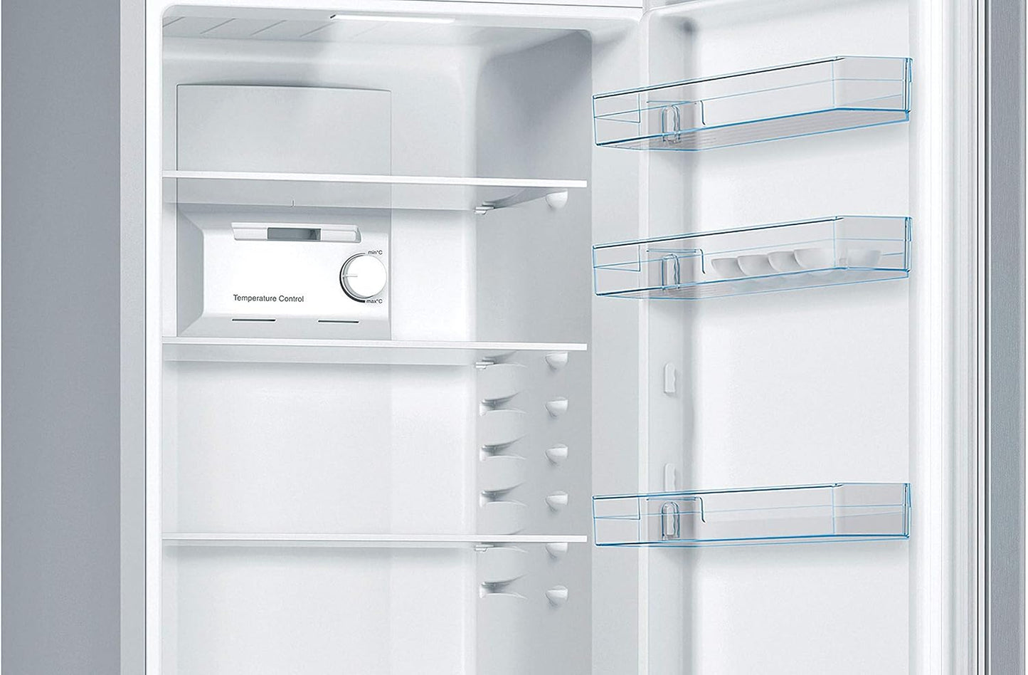 Bosch KGN36NLEA – Frigorifero Combinato Libera Installazione, Classe E, 305 L, Acciaio Inox