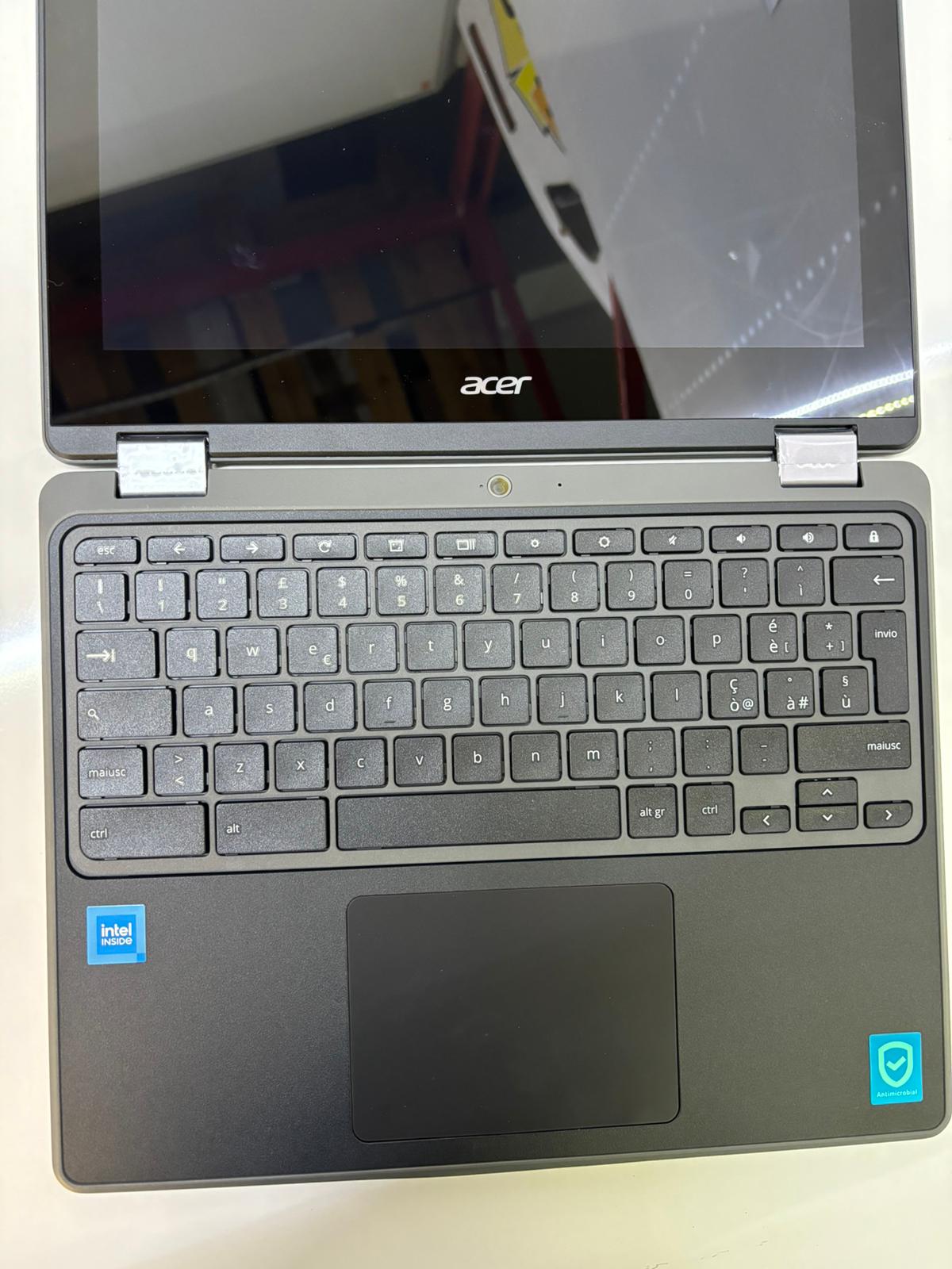 Acer Chromebook Spin 512 R853TA R853TA-C7KT 12" Yes 2 in 1 Chromebook - HD+ - 1366 x 912 - Intel Celeron N5100 Quad-core (4 Core) 1.1GHz - 4GB RAM - 32GB Flash Memory