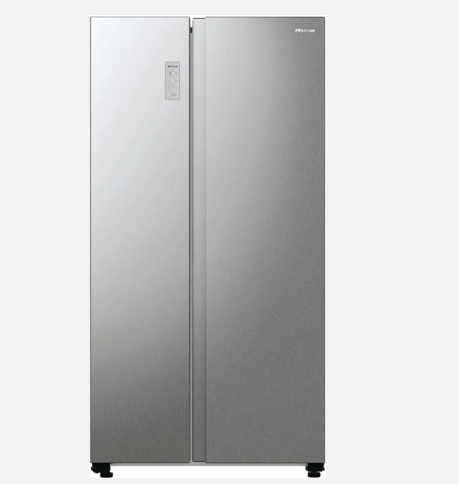 Frigorifero Side-by-Side Hisense RS711N4ACE - 550L, Total No Frost, Classe E, Acciaio Inox, Libera Installazione