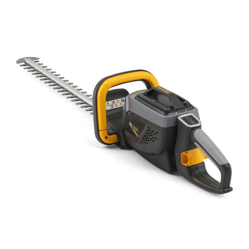 Tagliasiepi a Batteria Alpina AHT 48 Li Kit - Lama da 58 cm, Batteria Inclusa, Leggero e Maneggevole