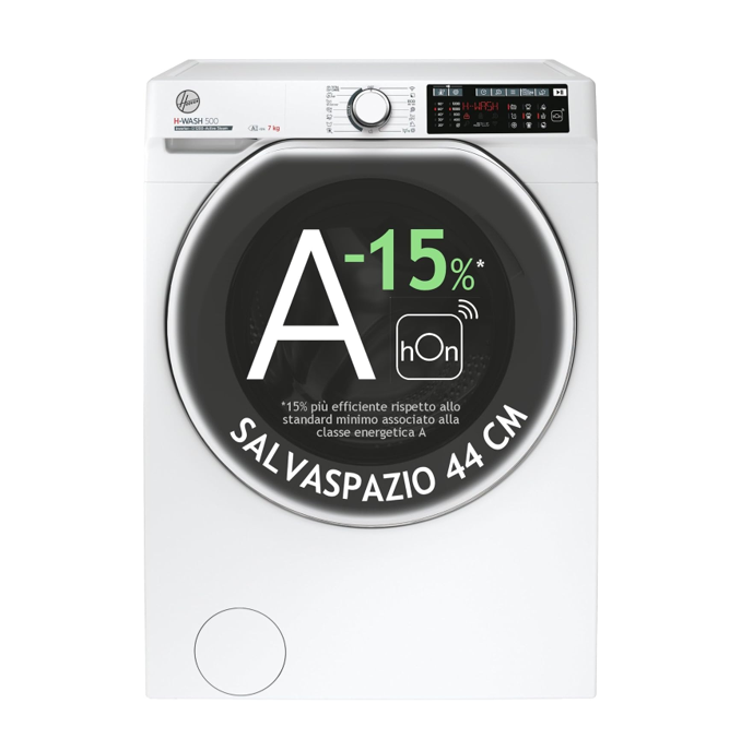 LAVATRICE HOOVER HW4 27AMC7/1-S, 7 KG, 1200 GIRI, CLASSE ENERGETICA A