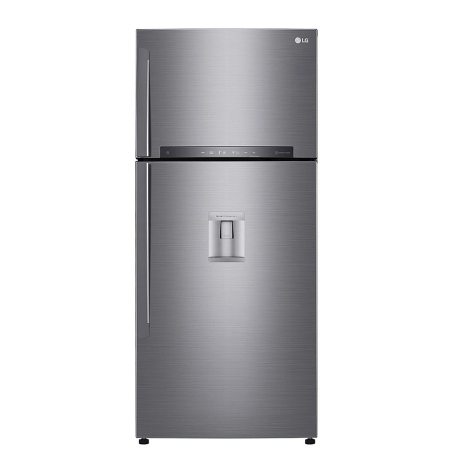 LG GTF7851PS Frigorifero con Congelatore 509L, Libera Installazione, Acciaio Inox