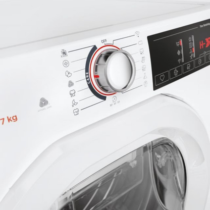 Hoover H‑DRY 350 HR4 H7A2TE‑S – Asciugatrice 7 kg, Pompa di calore