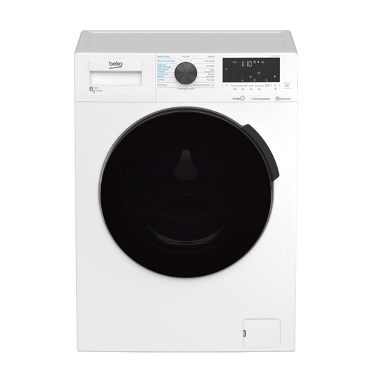 LAVASCIUGA BEKO HTX851436A-IT, 8/5KG, 1400 GIRI, CLASSE DI LAVAGGIO C