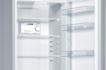 Bosch KGN36NLEA – Frigorifero Combinato Libera Installazione, Classe E, 305 L, Acciaio Inox