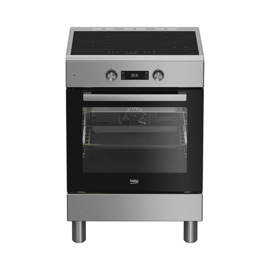 Beko FSE69300X – Cucina 60x60 con Piano a Induzione e Forno Multifunzione