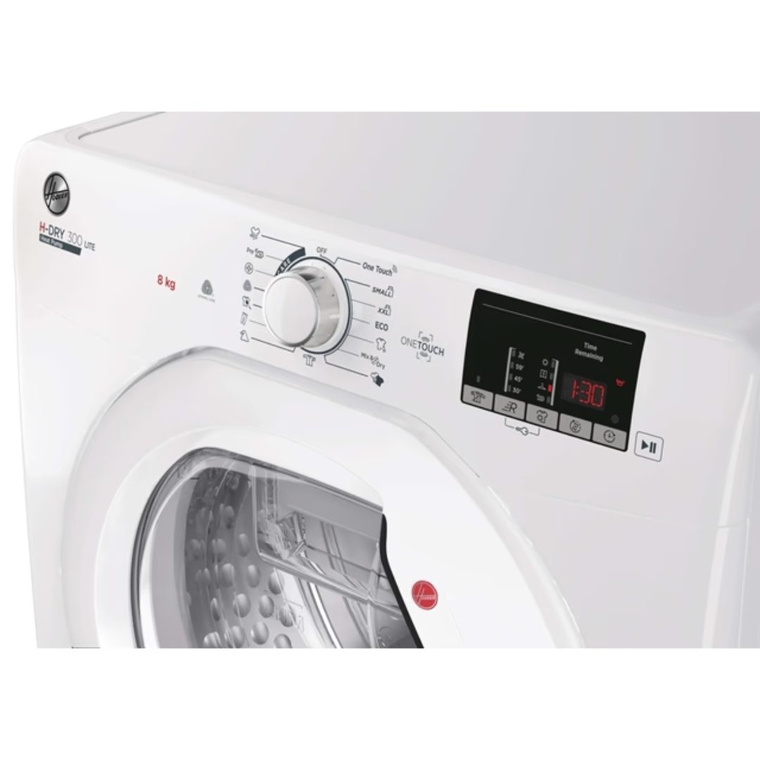 Hoover H‑DRY 300 HLE H8A2DE‑80 – Asciugatrice a Pompa di Calore 8 kg