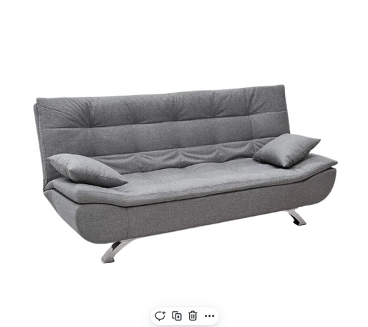 Divano letto in microfibra 2 posti design moderno Centenario