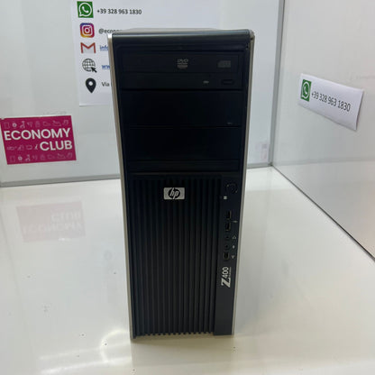 COMPUTER FISSO HP Z400, 16GB RAM,  512GB HARD DISK