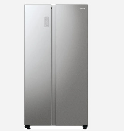 Frigorifero Side-by-Side Hisense RS711N4ACE - 550L, Total No Frost, Classe E, Acciaio Inox, Libera Installazione