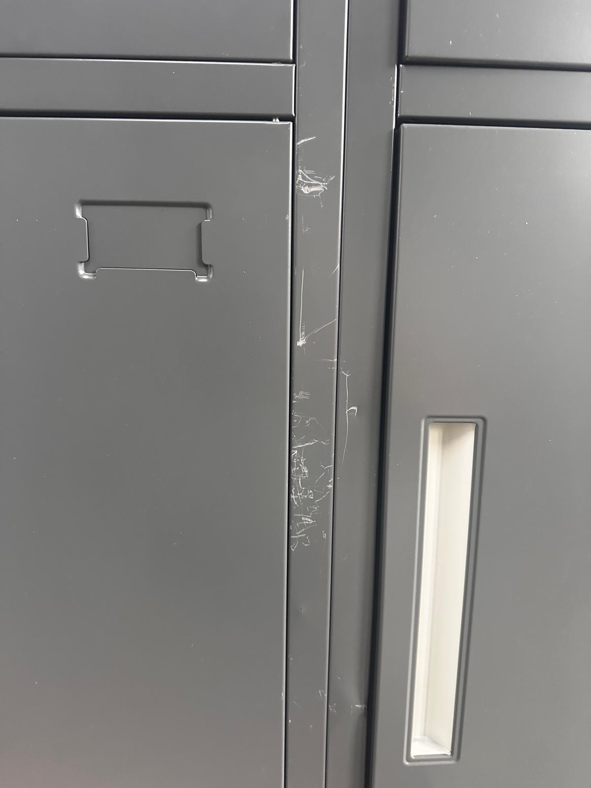 Armadietto con 6 scomparti 90x45 H180 per spogliatoio con serratura Etna