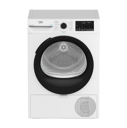 Beko AMBMT481BI Asciugatrice a Pompa di Calore 8 kg, Classe A+++, Motore Inverter, Sensore di Asciugatura OptiSense®