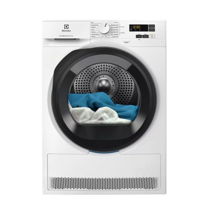 Electrolux EW6H19G Asciugatrice a Pompa di Calore 9 kg, Classe A+++, Caricamento Frontale, Bianco