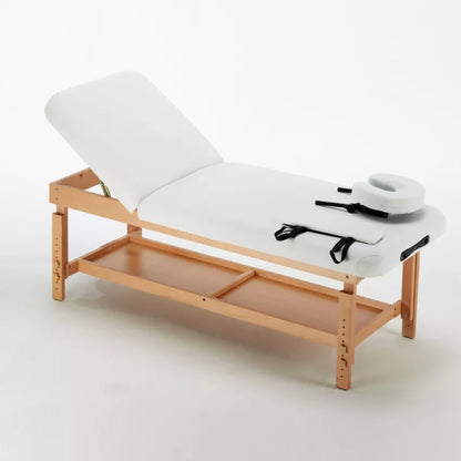 Lettino da massaggio in legno fisso professionale 225 cm Comfort