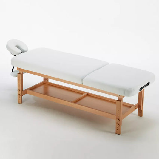 Lettino da massaggio in legno fisso professionale 225 cm Comfort